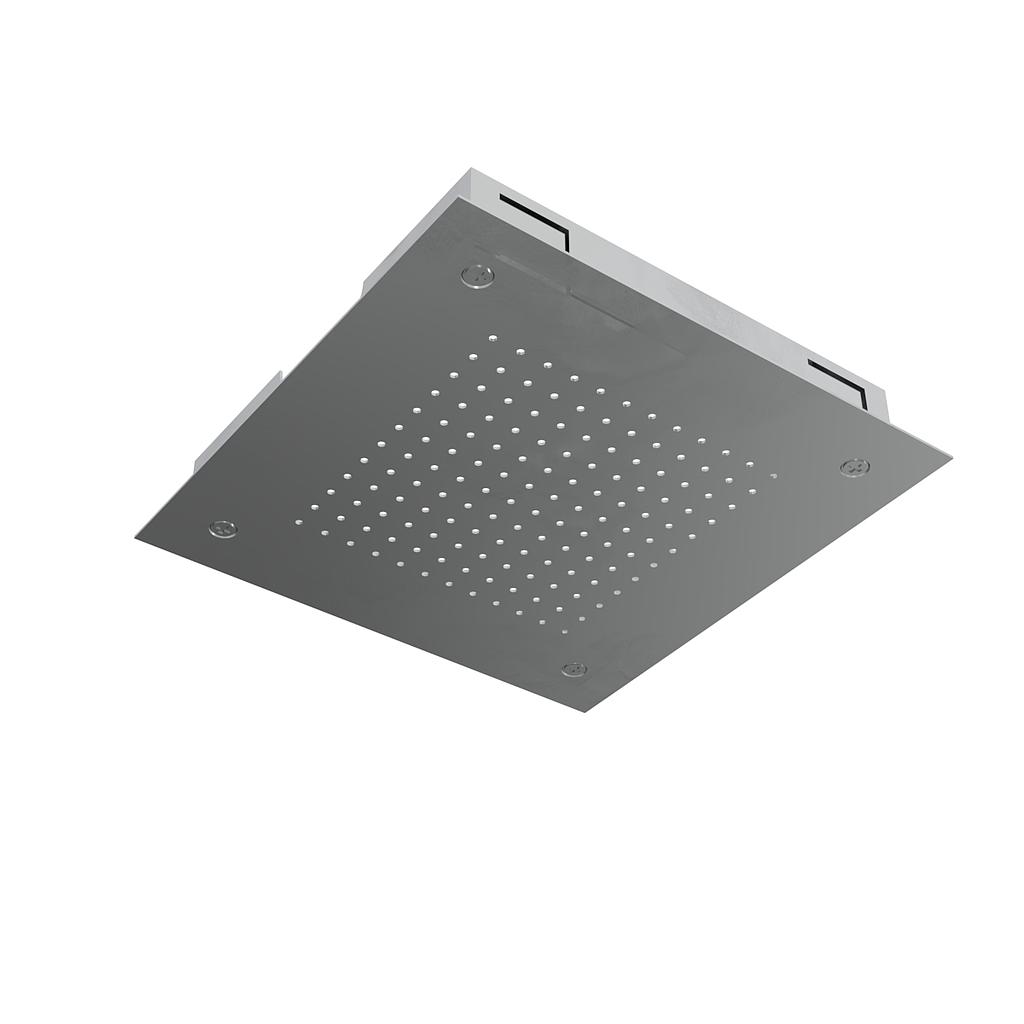 GRIFERÍA DUCHA EMBUTIDA SIMPLE 380mm CROMO - HIDROMET - 10 AÑOS DE GARANTÍA [1917CRCR]