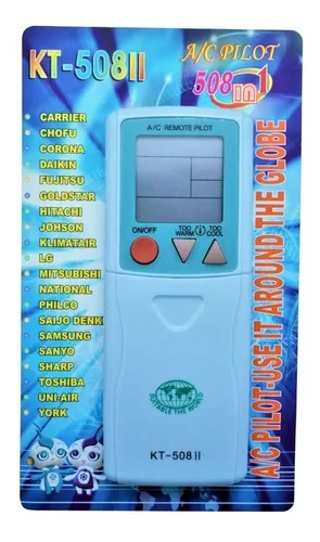 CONTROL REMOTO UNIVERSAL - KT 508II