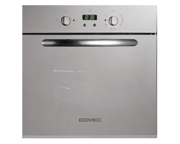 HORNO ELÉCTRICO 52LTS EMPOTRABLE  - EFICIENCIA ENERGÉTICA: A  - EMPOTRAR - CON LUZ, GRILL Y TERMOSTATO - 60CMX60CM - ESPEJADO - DOMEC [52943]