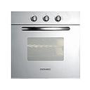 HORNO ELÉCTRICO 60LTS HEX18  - EMPOTRAR - EFICIENCIA ENERGÉTICA: A - CON LUZ, GRILL Y TERMOSTATO - 60CMX60CM - ACERO INOXIDABLE - DOMEC  [52939]