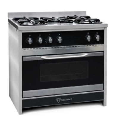 COCINA SEMI INDUSTRIAL CHIARA 5 HORNALLAS NEGRO - TST [453-90-1]
