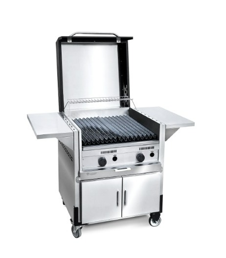 PARRILLA MÓVIL MULTIGAS SAUCE 60CM ACERO INOXIDABLE - TST [510-60-1]