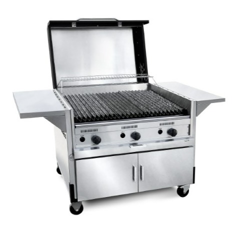 PARRILLA MÓVIL MULTIGAS SAUCE 90CM ACERO INOXIDABLE - TST [510-90-1]