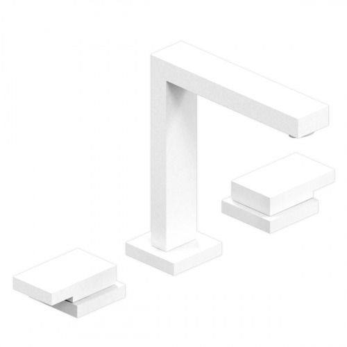 [26382] GRIFERÍA LAVATORIO BICOMANDO BLOCK PLANE BLANCO - HIDROMET - 10 AÑOS DE GARANTÍA [34006BLBL]