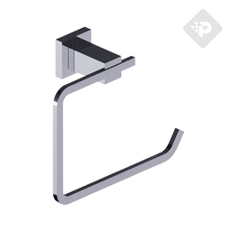 [26619] ACCESORIO TOALLERO ARGOLLA GEOMETRY CROMO -  HIDROMET [02843CRCR]