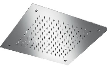 [26731] GRIFERÍA DUCHA EMBUTIDA SIMPLE CON LAMA 500mm CROMO - HIDROMET - 10 AÑOS DE GARANTÍA [1910CRCR]