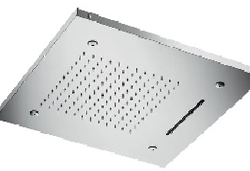 [26735] GRIFERÍA DUCHA EMBUTIDA CON LAMA 380mm CROMO - HIDROMET - 10 AÑOS DE GARANTÍA [1911CRCR]