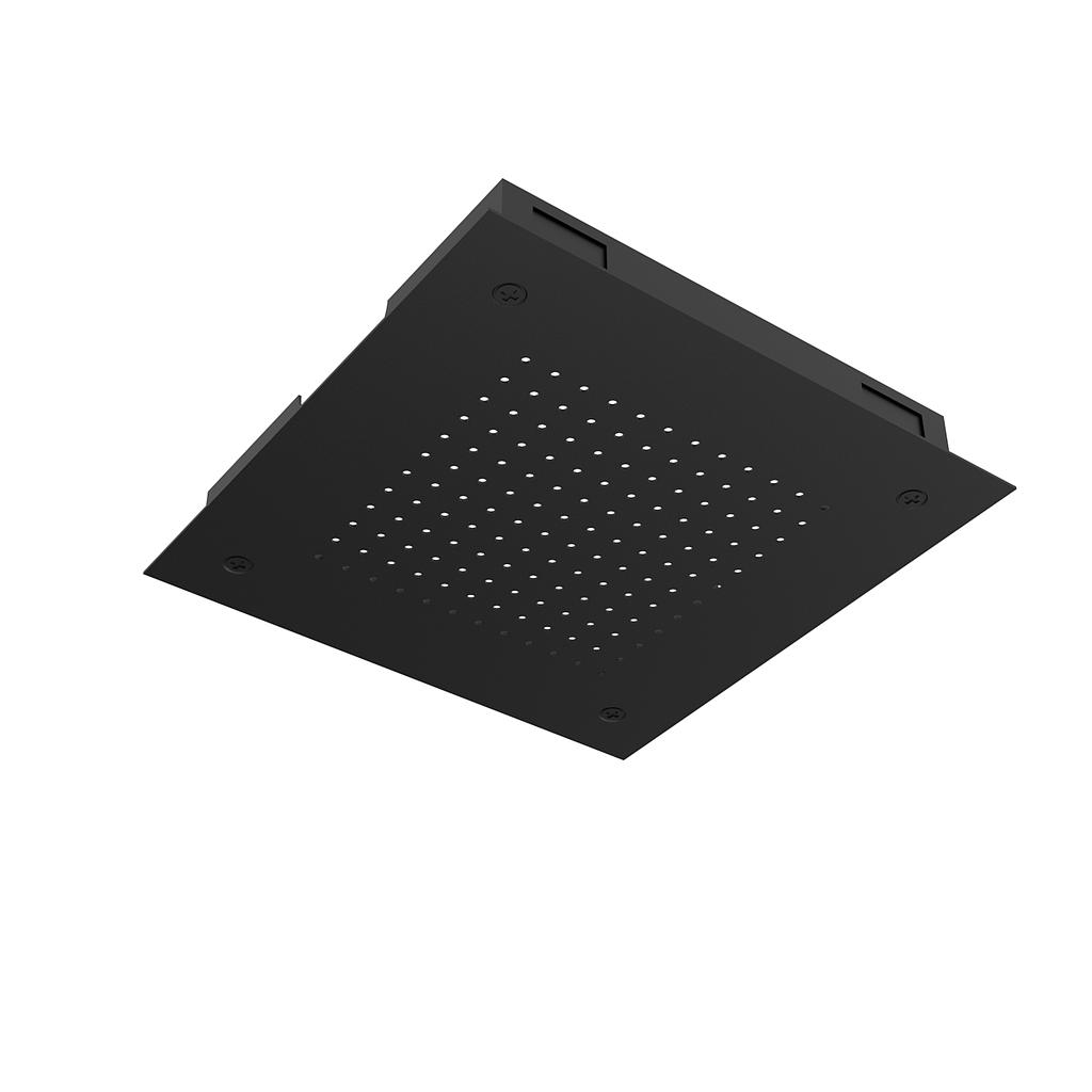 [26740] GRIFERÍA DUCHA EMBUTIDA SIMPLE 380mm NEGRO - HIDROMET - 10 AÑOS DE GARANTÍA [1917NEGR]