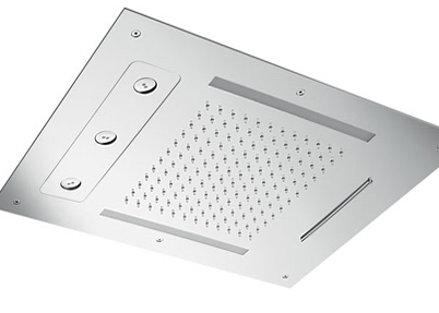 [26759] GRIFERÍA CROMOTERAPIA CON LED, LAMA Y ROTADORES CROMO - HIDROMET [1916CRCR]