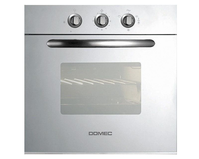 [26864] HORNO ELÉCTRICO 60LTS HEX18  - EMPOTRAR - EFICIENCIA ENERGÉTICA: A - CON LUZ, GRILL Y TERMOSTATO - 60CMX60CM - ACERO INOXIDABLE - DOMEC  [52939]