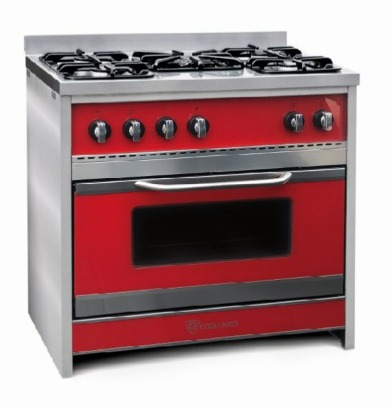[26976] COCINA SEMI INDUSTRIAL CHIARA 5 HORNALLAS ROJO - TST [453-90-2]