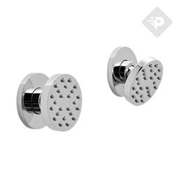 [27136] ACCESORIOS JETS METÁLICOS TERME DIRECCIONABLES x2 UNIDADES CROMADO - PIAZZA [54004]