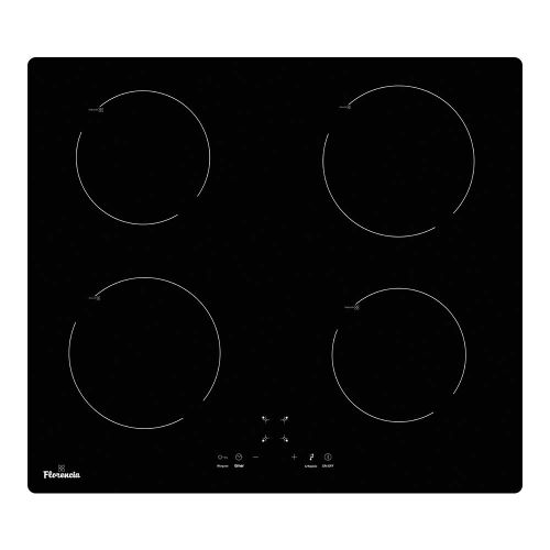 [27811] ANAFE ELECTRICO A INDUCCION 4 PUNTOS DE COCCION CON CONTROL TOUCH Y SUPERFICIE VITROCERAMICA - NEGRO - FLORENCIA [FLOR6889F]