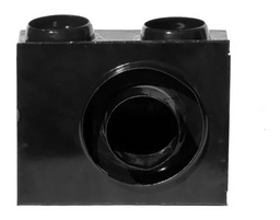 [28289] CAJA DE TIRAJE PARA CALEFACTOR TIRO BALANCEADO EN U - VOLCAN [40H00155]