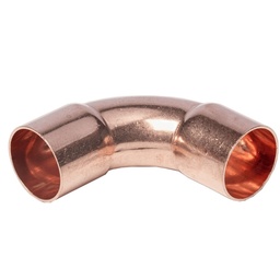 [28683] CURVA DE COBRE 90° Ø 2 1/8" - PARA SOLDAR