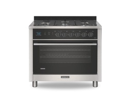 [29698] COCINA MULTIGAS 5 HORNALLAS - TRES NIVELES DE COCIÓN - VIDRIO DOBLE  TEMPLADO- REJILLAS DE FUNDICIÓN ESMALTADAS -  CAPACIDAD: 110 LTS - ORMAY [B-90 DG]