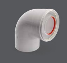 [29743] CURVA 90° COAXIAL 60/100 M-H- FERROLI [1KWMA81A]