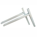 [31105] PAR DE MENSULAS PARA CONDENSADORA SPLIT L 820MM