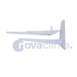 [31243] PAR DE MENSULAS ARTICULADA ANTI CORROSIÓN PARA CONDENSADORA SPLIT 400 CON JUEGO DE TORNILLOS COMPLETO- SOPORTA HASTA 450KG - NOVA CLIMA - POLAR
