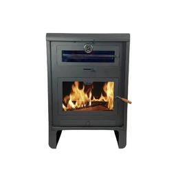 [31888] CALEFACTOR A LEÑA DE PIE PEHUEN 24000 CON HORNO - TROMEN [01-000-118]