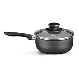 [32009] CACEROLA 18 CM ANTIADHERENTE CON MANGO TAPA VIDRIO [17517] - [972]