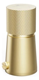 [32034] GRIFERÍA BIDET MONOCOMANDO CON TRANSFERENCIA TEXTURE DORADO - HIDROMET - 10 AÑOS DE GARANTÍA [9802GOLD]