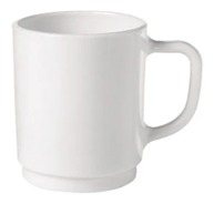 [32234] JARRO RECTO BLANCO MILKY 340-CC VIDRIO TEMPLADO [15674]