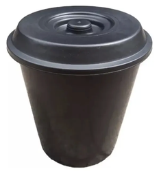 [32543]  RECIPIENTE RESIDUOS REDONDO 22 LT PLASTICO CON TAPA [5271]