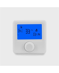 [12497] TERMOSTATO DE AMBIENTE DIGITAL CON PERILLA REGULABLE