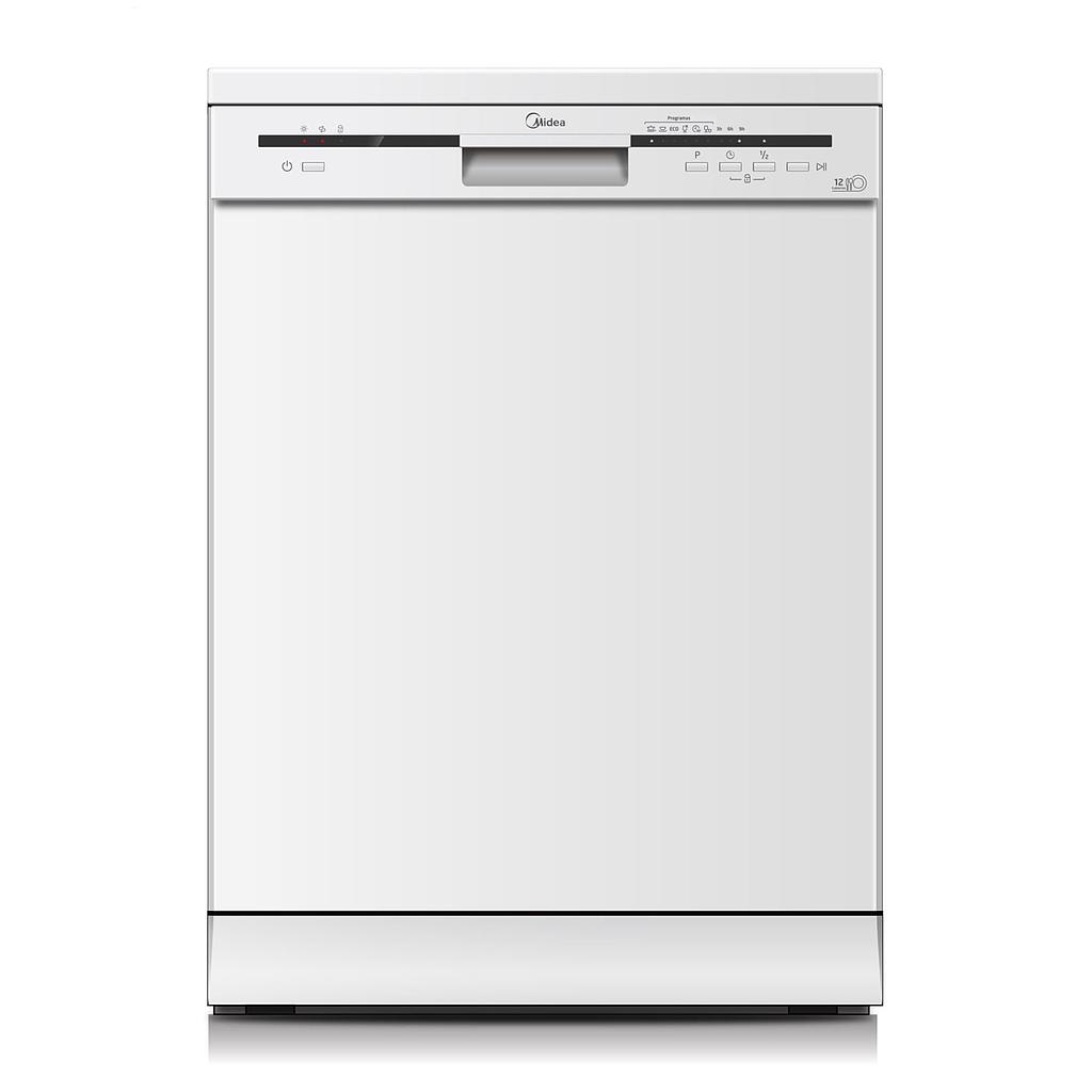 [23609] LAVAVAJILLAS BLANCO MIDEA - 12 CUBIERTOS - 1 AÑO DE GARANTIA  [DE-312WAR1]