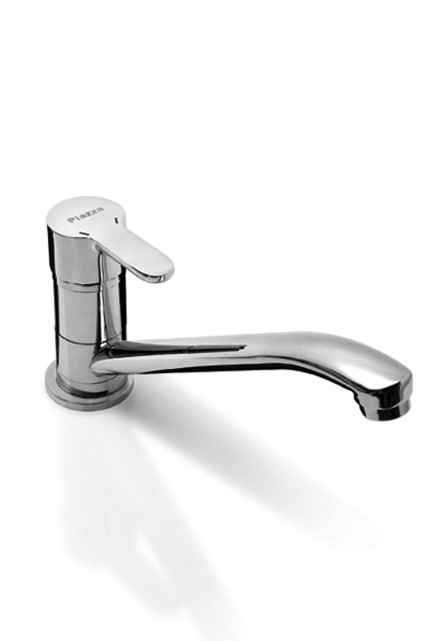 [24226] GRIFERÍA MONOCOMANDO EMBLEM COCINA MESADA CROMO PIAZZA [10012]