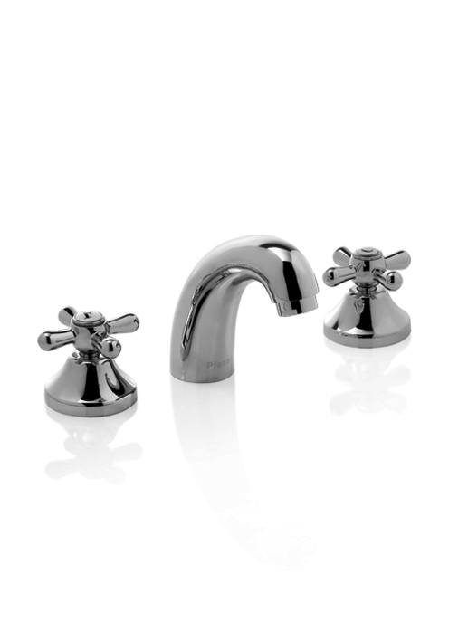 [24287] GRIFERÍA BICOMANDO CONVENCIONAL VILLAGE LAVATORIO MESADA PICO FUNDIDO CROMO PIAZZA [31400]