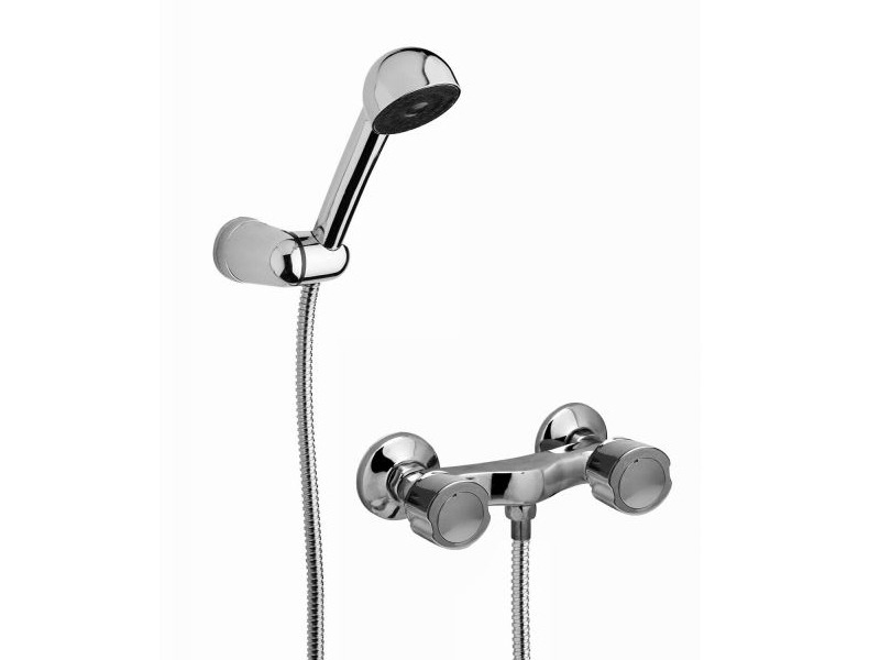 [24302] GRIFERÍA BICOMANDO CONVENCIONAL VIVA CROMO BAÑERA EXTERIOR SIN TRANSFERENCIA CROMO HYDROS [1605211]