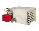 [25566] GENERADOR DE AIRE CALIENTE AEROTERMO  CON QUEMADOR CQ GAS NATURAL MODELO AG-100 CON MENSULAS - CIROC