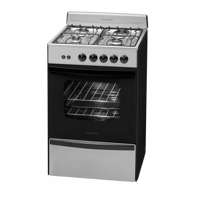 [25591] COCINA STD A GAS LONGVIE 56CM - INOXIDABLE - EFICIENCIA A++  [13331XF]